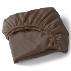 Hoeslaken Cotton 160x200+35 cm dark brown