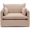 Hoes voor loveseat Mare shadow linen
