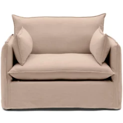 Hoes voor loveseat Mare shadow linen