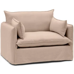 Hoes voor loveseat Mare shadow linen