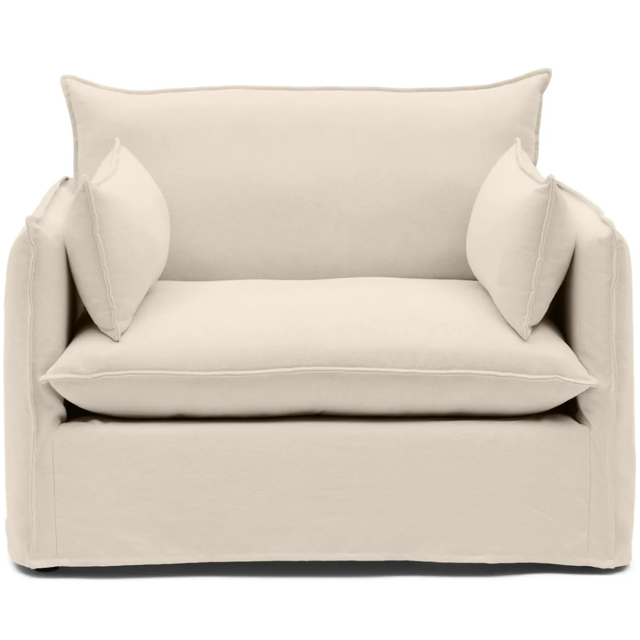 Hoes voor loveseat Mare shadow pearl