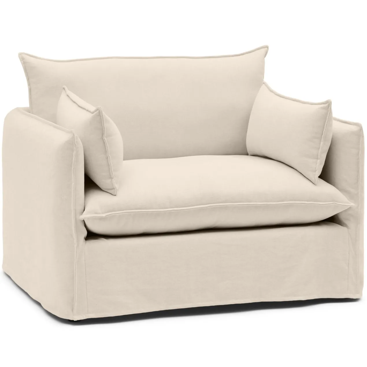 Hoes voor loveseat Mare shadow pearl