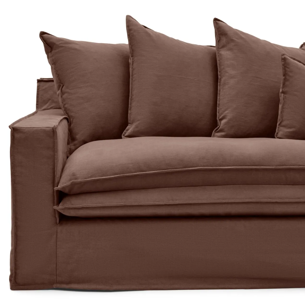 Hoes voor 4-zitsbank Alina shadow chocolate