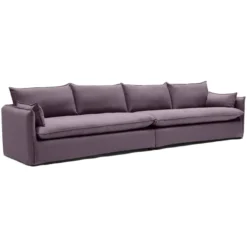 Hoes voor 5-zitsbank Mare shadow aubergine