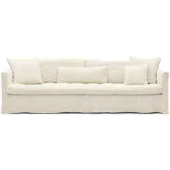 Hoes voor 4-zitsbank Sintra linen naturel