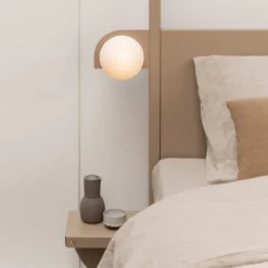 Hoofdbord voor bedframe °02 160 cm | Clay