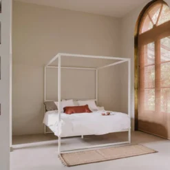 Hoofdbord voor bedframe °01 140 cm | Wit