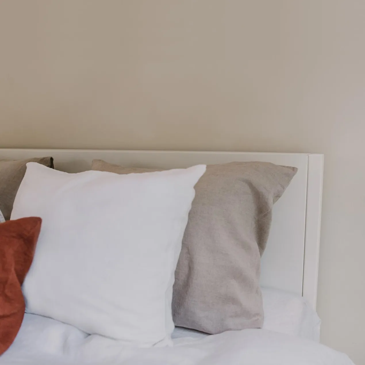 Hoofdbord voor bedframe °01 140 cm | Wit