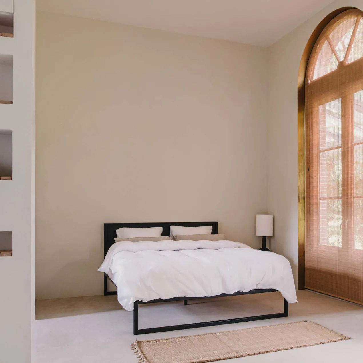 Hoofdbord voor bedframe °01 180 cm | Zwart
