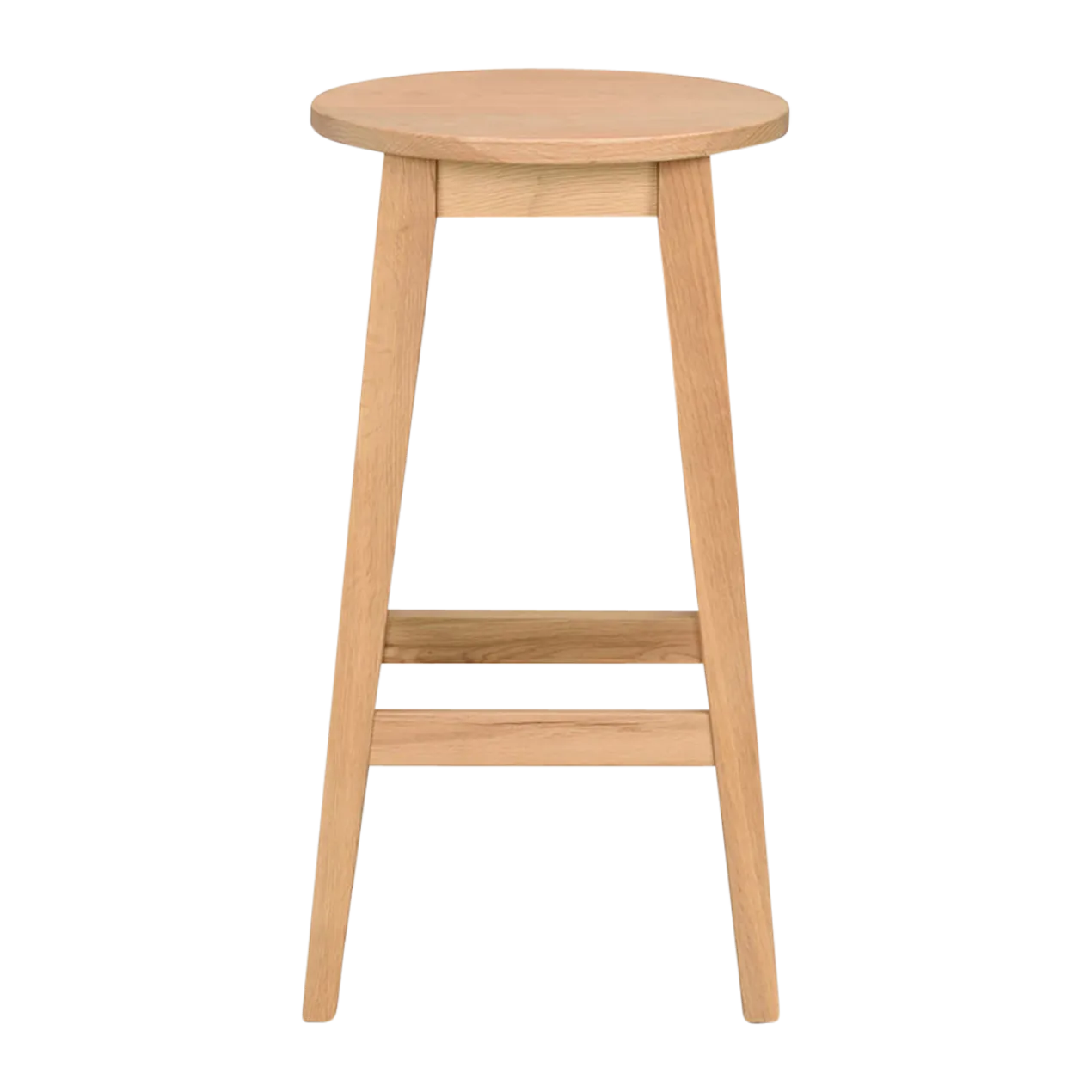 Houten barkruk Austin - zithoogte 65 cm Austin houten barkruk naturel- 65 cm