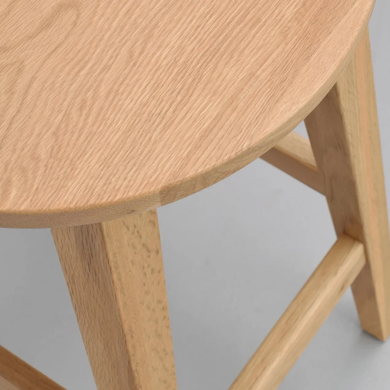 Houten barkruk Austin - zithoogte 65 cm Austin houten barkruk naturel- 65 cm