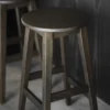 Houten barkruk Austin - zithoogte 65 cm Walnoot