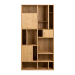 Houten boekenkast Maarten Naturel