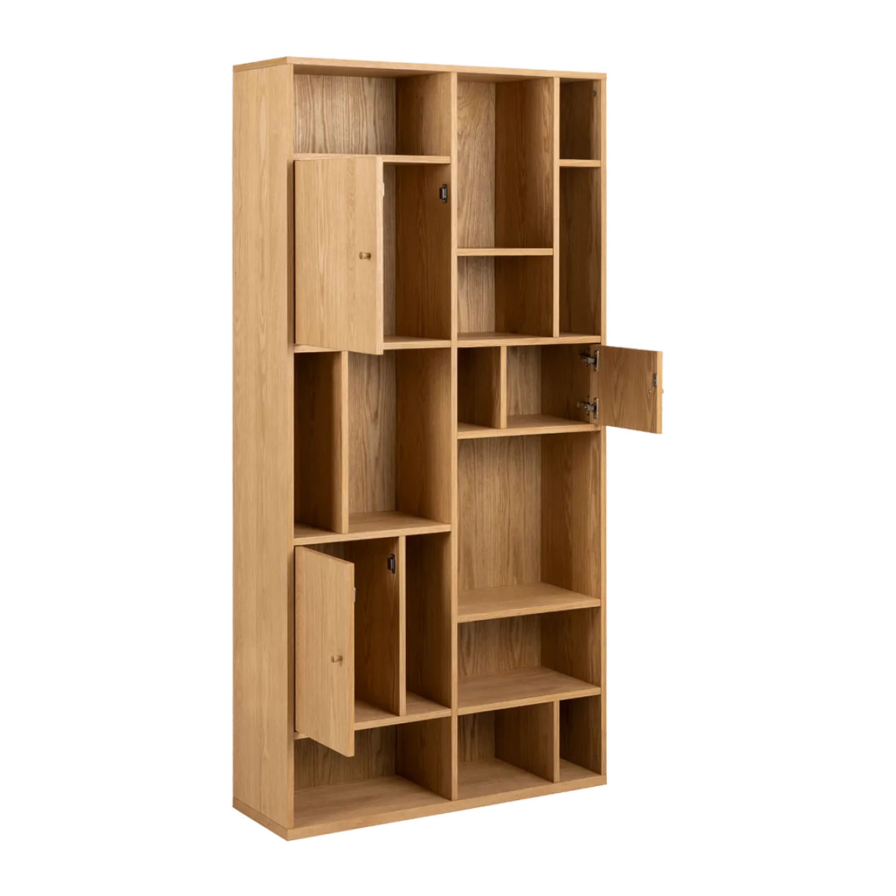 Houten boekenkast Maarten Naturel
