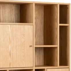 Houten boekenkast Maarten Naturel