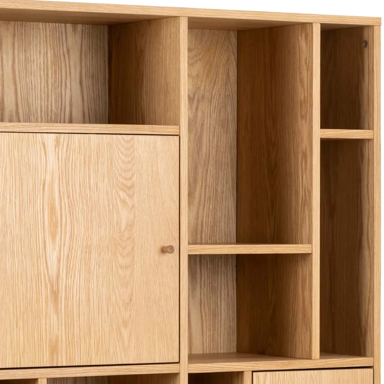Houten boekenkast Maarten Naturel