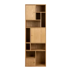 Houten boekenkast Maarten Naturel