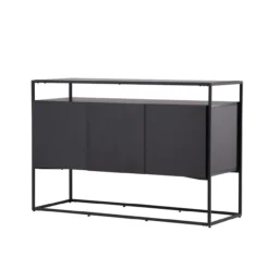 Houten dressoir Cedric Zwart