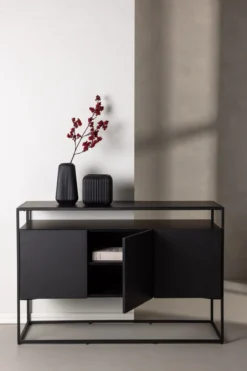 Houten dressoir Cedric Zwart