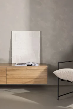 Houten dressoir Leona Zwart