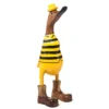 Houten eend bij