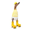 Houten eend roller skates