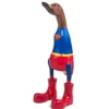 Houten eend superman