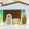 Houten kerststal, Dick Bruna