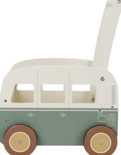 Houten loopwagen