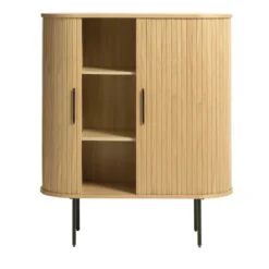Houten opbergkast Lenn Naturel