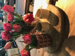 Houten serveerplank Bruin