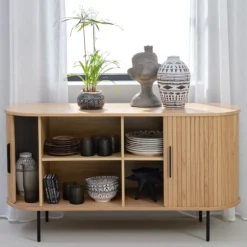 Houten sideboard Lenn naturel