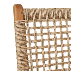 Houten tuinstoel Elodie - met armleuningen Naturel