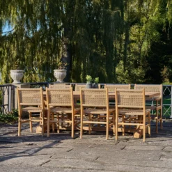 Houten tuinstoel Elodie Naturel