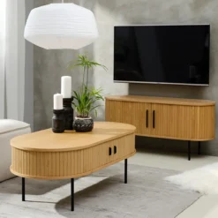 Houten tv meubel Lenn Naturel