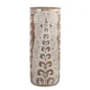 Houten vaas Tribal natural - Large