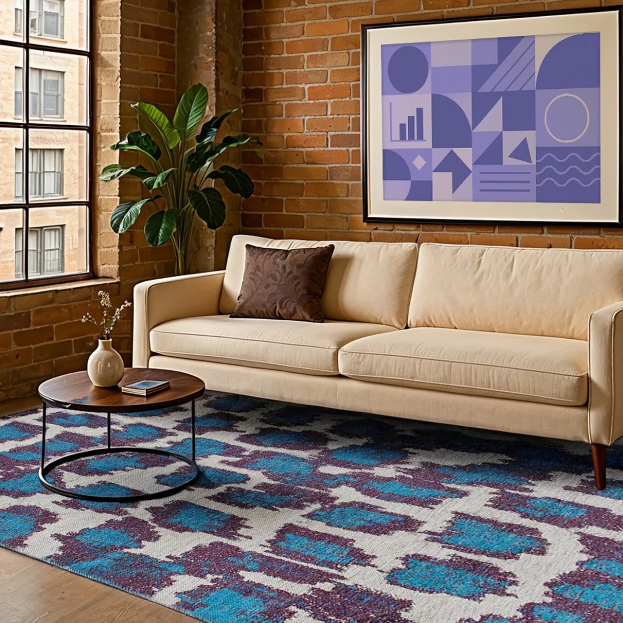 9405-IKAT-BLUE DUCK-240x340cm