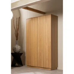 Ikem bijzettafel acaciahout donkerbruin