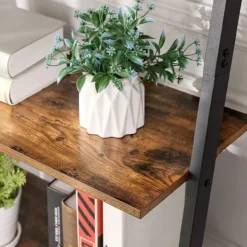 Industrieel ladderrek Indusign met kastje