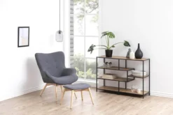 Industriële kast Vic Naturel