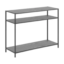 Industriële sidetable Vic Zwart