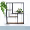 Industriële Wandkast Vic - Hout