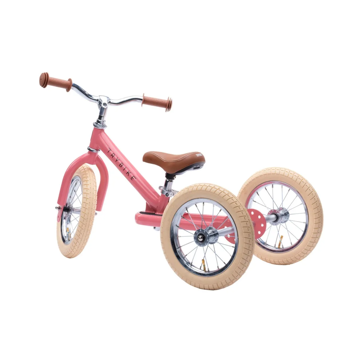 2-in-1-loopfiets Trybike set pink