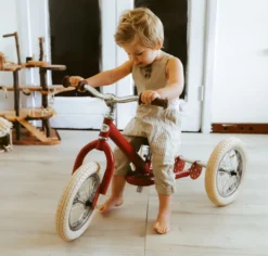 2-in-1-loopfiets Trybike set rood