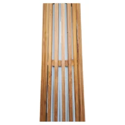 Interieurdirekt – Vloerlamp Anto – Teakhout – 150cm – Naturel