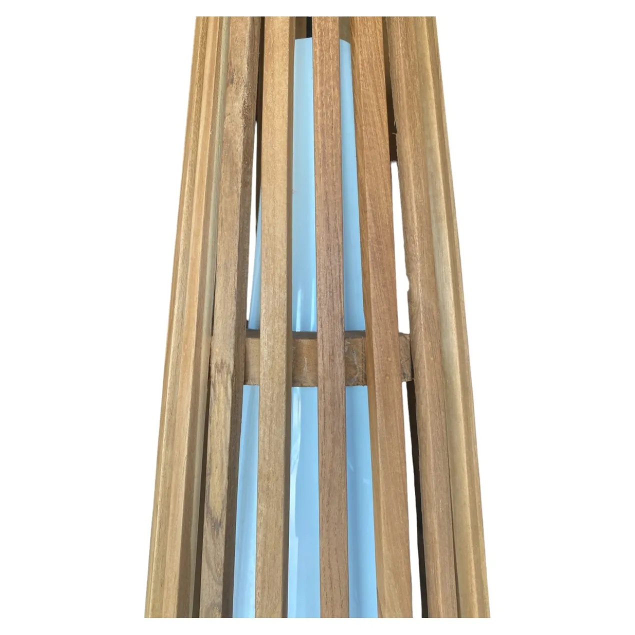 Interieurdirekt – Vloerlamp Anto – Teakhout – 90cm – Naturel