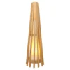 Interieurdirekt – Vloerlamp Anto – Teakhout – 60cm – Naturel