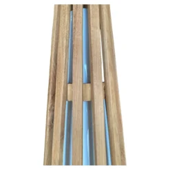 Interieurdirekt – Vloerlamp Anto – Teakhout – 60cm – Naturel
