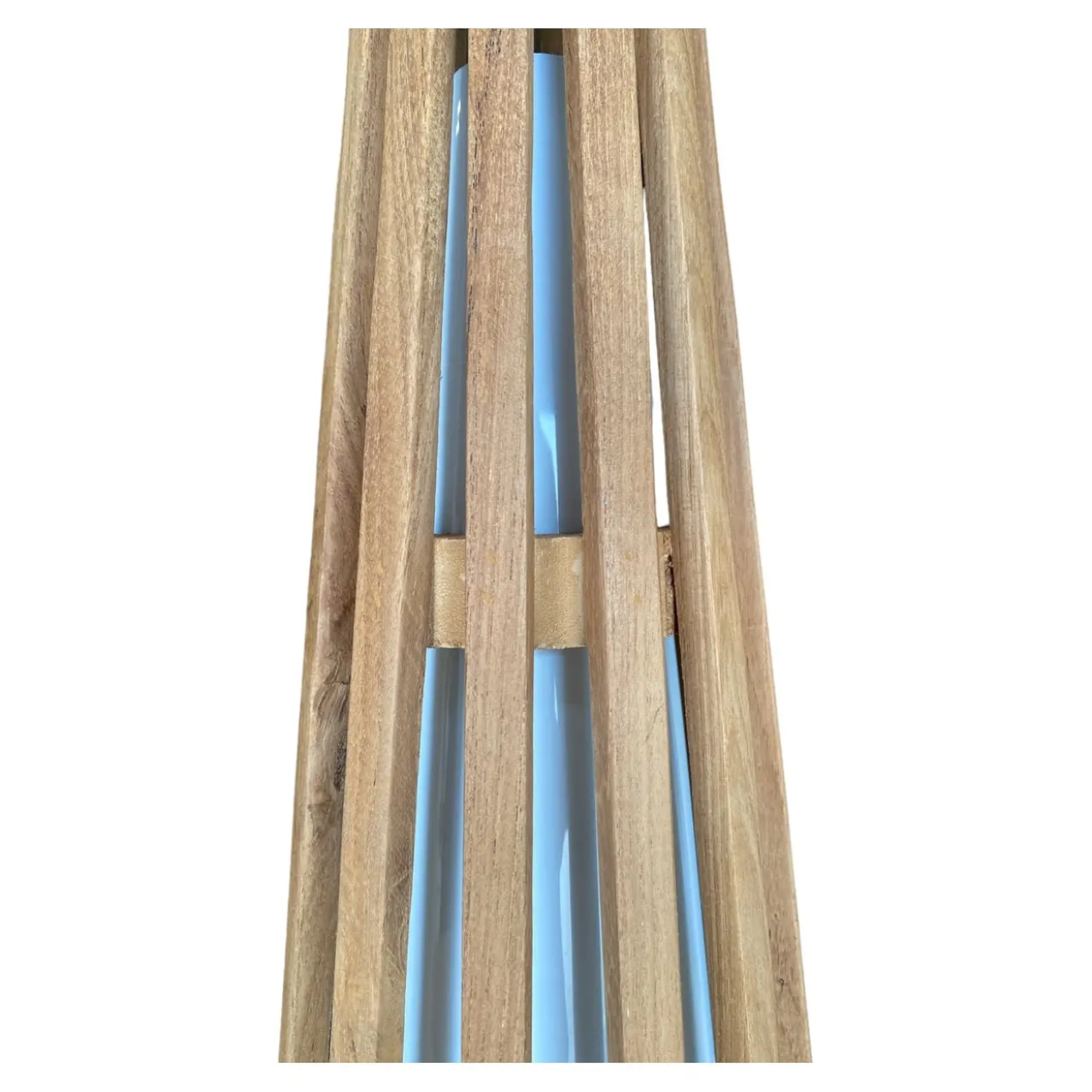 Interieurdirekt – Vloerlamp Anto – Teakhout – 60cm – Naturel