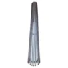Interieurdirekt – Vloerlamp Anto – Teakhout – 150cm – Zwart